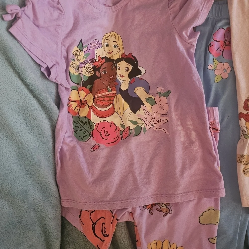 Disney Princess Kids Mix And Match Set - Purple and Pink